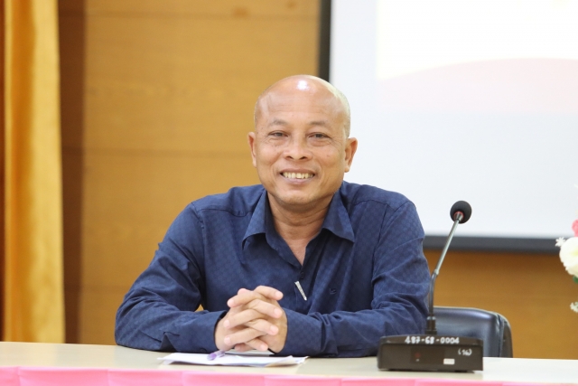 ให้การต้อนรับพนักงานเทศบาล ในโอกาสโอน (ย้าย) มาดำรงตำแหน่ง หัวหน้าฝ่ายบริการและเผยแพร่วิชาการ และขอกลับเข้ารับราชการเป็นพนักงานเทศบาล ตำแหน่ง เจ้าพนักงานจัดเก็บรายได้ปฏิบัติงาน 