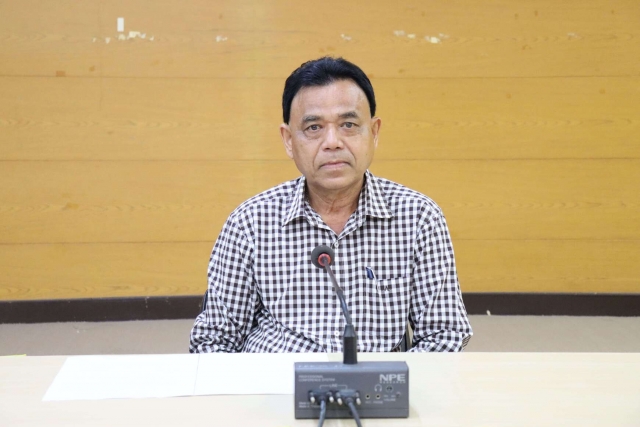 ปรึกษาหารือ " โครงการจัดตั้งศูนย์แสดงและจัดจำหน่ายสินค้าชุมชน ในตลาดเทศบาลตำบลที่วัง ประจำปีงบประมาณ 2567