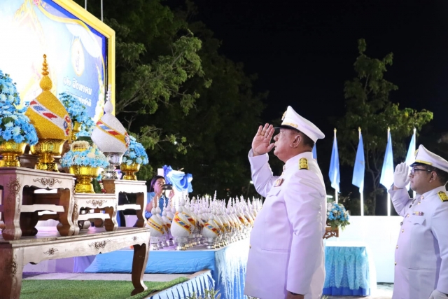 พิธีถวายเครื่องราชสักการะและวางพานพุ่ม และพิธีจุดเทียนถวายพระพรชัยมงคล เนื่องในโอกาสวันเฉลิมพระชนมพรรษาสมเด็จพระนางเจ้าสิริกิติ์ พระบรมราชินีนาถ พระบรมราชชนนีพันปีหลวง 12 สิงหาคม 2567 