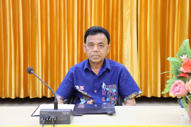 การประชุมหัวหน้าส่วนราชการ ประจำเดือน ธันวาคม 2566