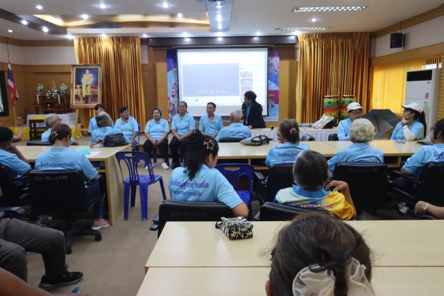 โครงการส่งเสริมและสนับสนุนกิจกรรมโรงเรียนผู้สูงอายุวังเสด็จเทศบาลตำบลที่วัง ประจำปีงบประมาณ 2569 สัปดาห์ที่ 6    