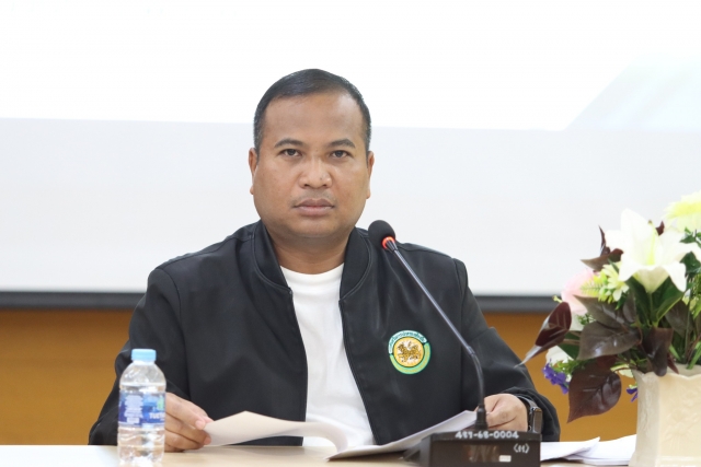 การประชุมคณะกรรมการติดตามและประเมินผลแผนพัฒนาเทศบาลตำบลที่วัง