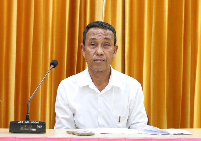 การประชุมซักซ้อมโครงการศึกษาดูงานโครงการอันเนื่องมาจากพระราชดำริและรวมพลังแห่งความภักดี