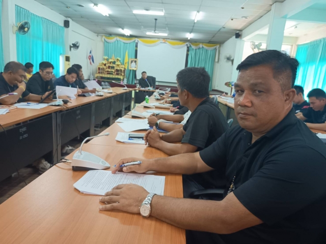 การประชุมคณะกรรมการศูนย์ปฏิบัติการป้องกันและลดอุบัติเหตุทางถนนช่วงเทศกาลปีใหม่ พ.ศ.2569