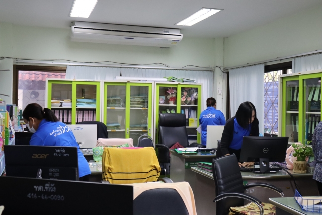 โครงการพัฒนาและปรับปรุงสถานที่ทำงานน่าอยู่ น่าทำงาน (กิจกรรม 5 ส.) 