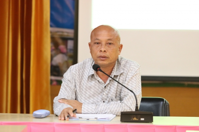 การประชุมคณะกรรมการจัดการสิ่งปฏิกูลและมูลฝอยของเทศบาลตำบลที่วัง