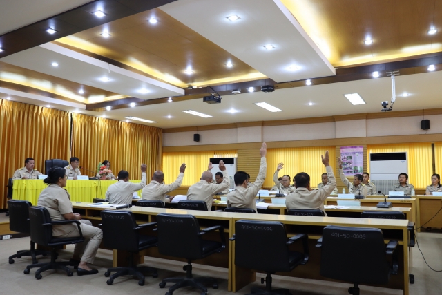 ประชุมสภาเทศบาลตำบลที่วัง สมัยประชุมสามัญ สมัยที่ 4 ครั้งที่ 1 ประจำปี พ.ศ. 2566